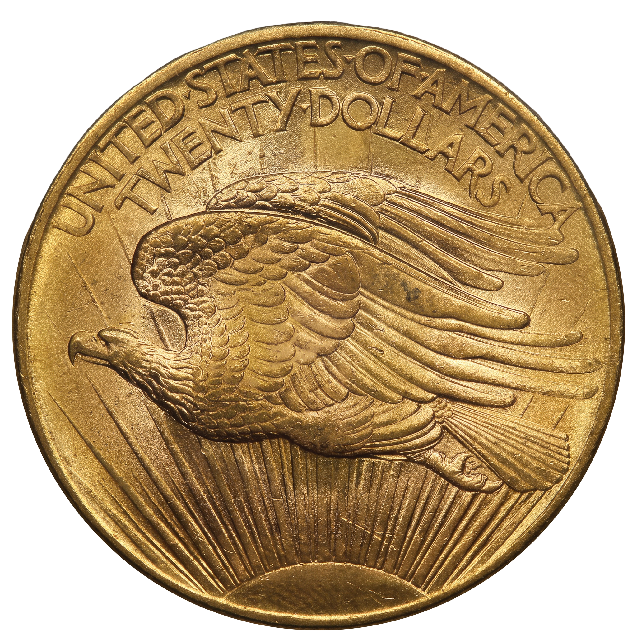 Saint-Gaudens Double Eagle reverse