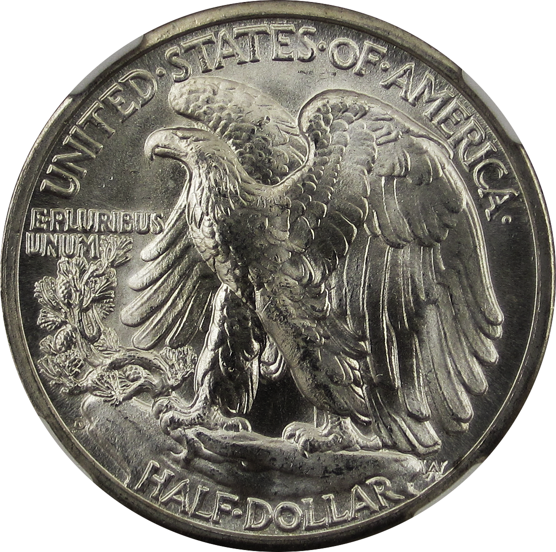 Walking Liberty Half Dollar reverse